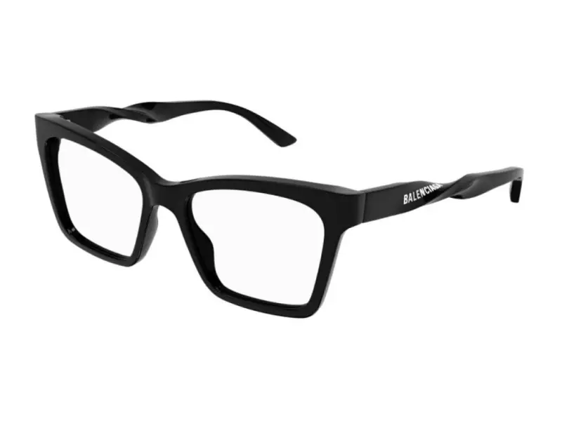 Donna BB0210O 001 Montature da vista Acetato Nero Cat Eye