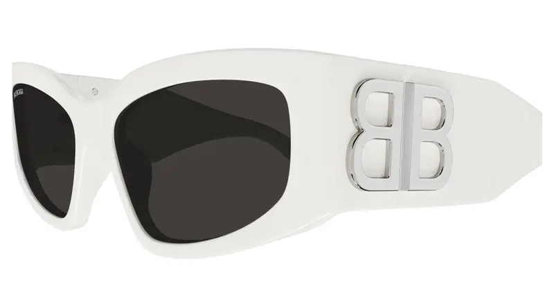 Balenciaga Occhiali da sole Donna Bianco 878402 miniatura 2