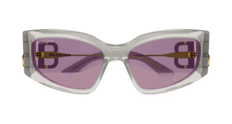 Balenciaga Occhiali da sole Donna Bianco 3529733 miniatura 2