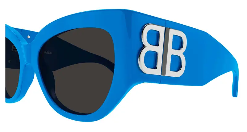 Balenciaga Occhiali da sole Donna Grigio 878400 miniatura 2