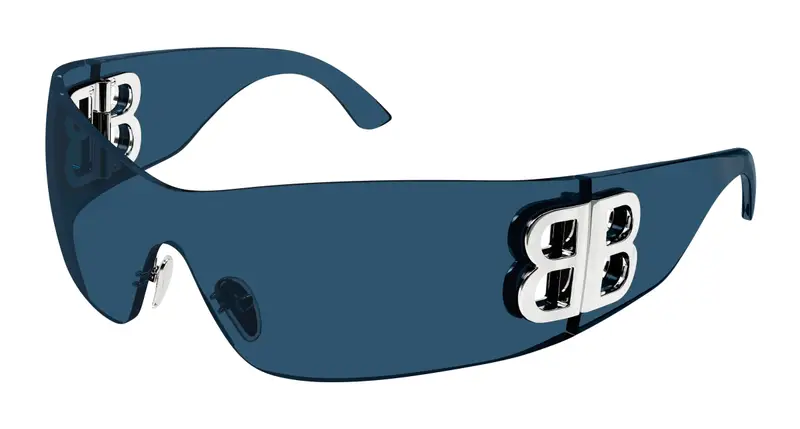 Balenciaga Occhiali da sole Donna Blu 878427