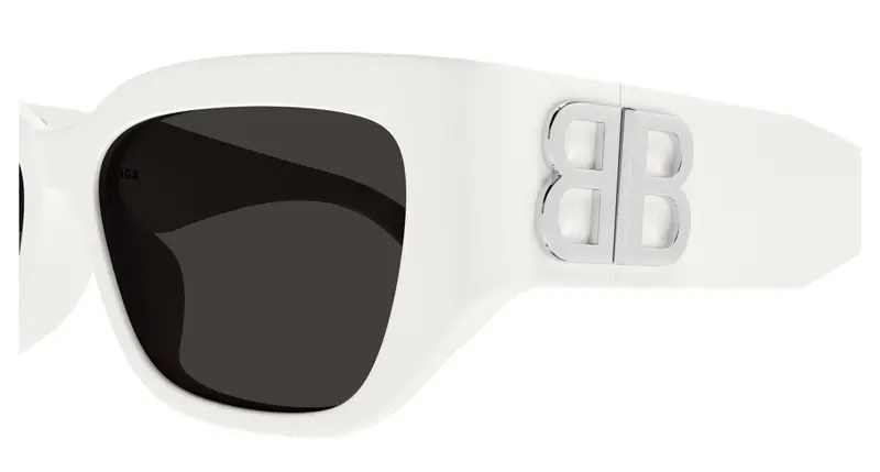 Balenciaga Occhiali da sole Donna Bianco 878451 miniatura 2