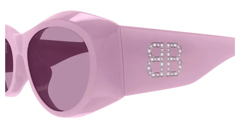 Balenciaga Occhiali da sole Donna Viola 878565 miniatura 2