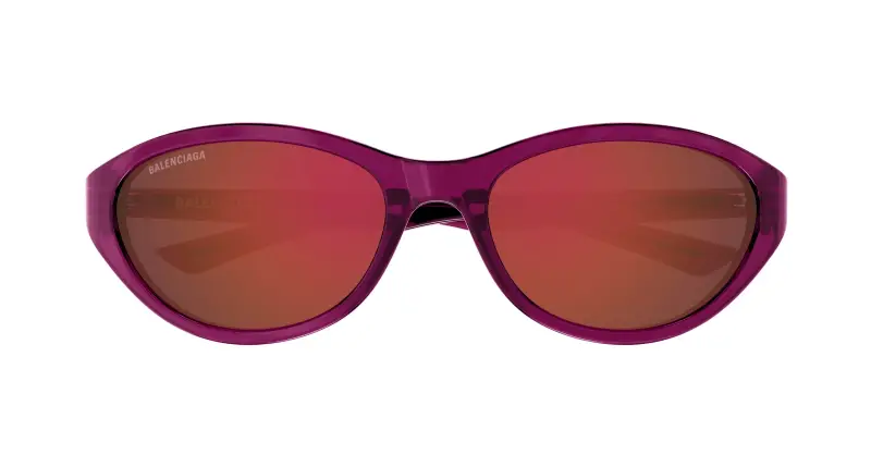 Balenciaga Occhiali da sole Donna Bordeaux 3529871 miniatura 2