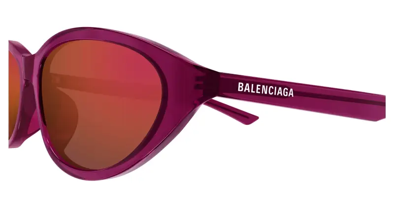 Balenciaga Occhiali da sole Donna Bordeaux 3529871 miniatura 3