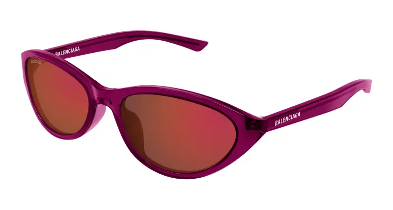 Balenciaga Occhiali da sole Donna Rosso 3529871