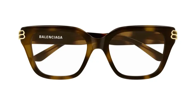 Donna BB0437O 008 Montature da vista Acetato Havana Trasparente Squadrata miniatura 2