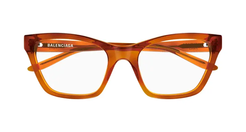 Donna BB0440O 003 Montature da vista Acetato Havana Trasparente Cat Eye miniatura 2