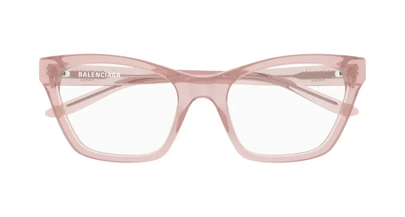 Donna BB0440O 007 Montature da vista Acetato Rosa Trasparente Cat Eye miniatura 2