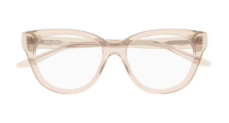 Donna BB0441O 007 Montature da vista Acetato Avorio Trasparente Farfalla miniatura 2