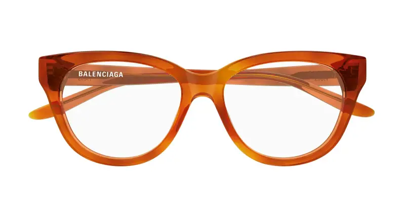 Donna BB0441O 010 Montature da vista Acetato Havana Trasparente Farfalla miniatura 2