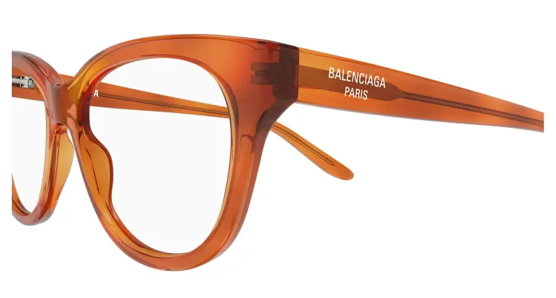 Donna BB0441O 010 Montature da vista Acetato Havana Trasparente Farfalla miniatura 3