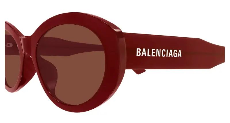 Balenciaga Occhiali da sole Donna Bordeaux 3529866 miniatura 3