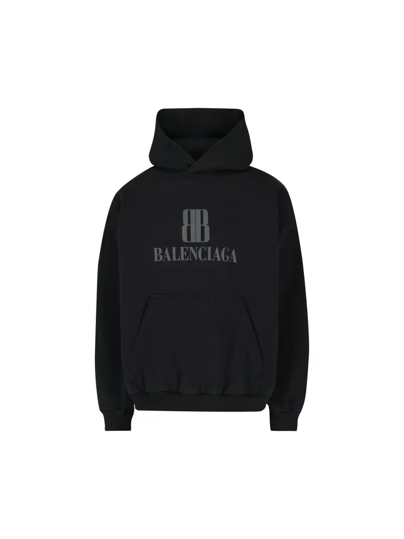 Felpa In Cotone NERO