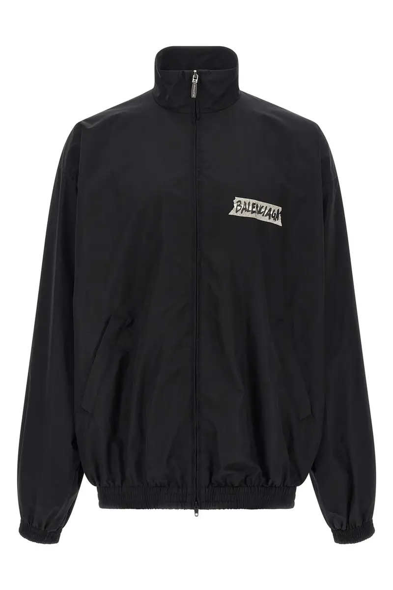 Felpa 'Masking Tape' Nero