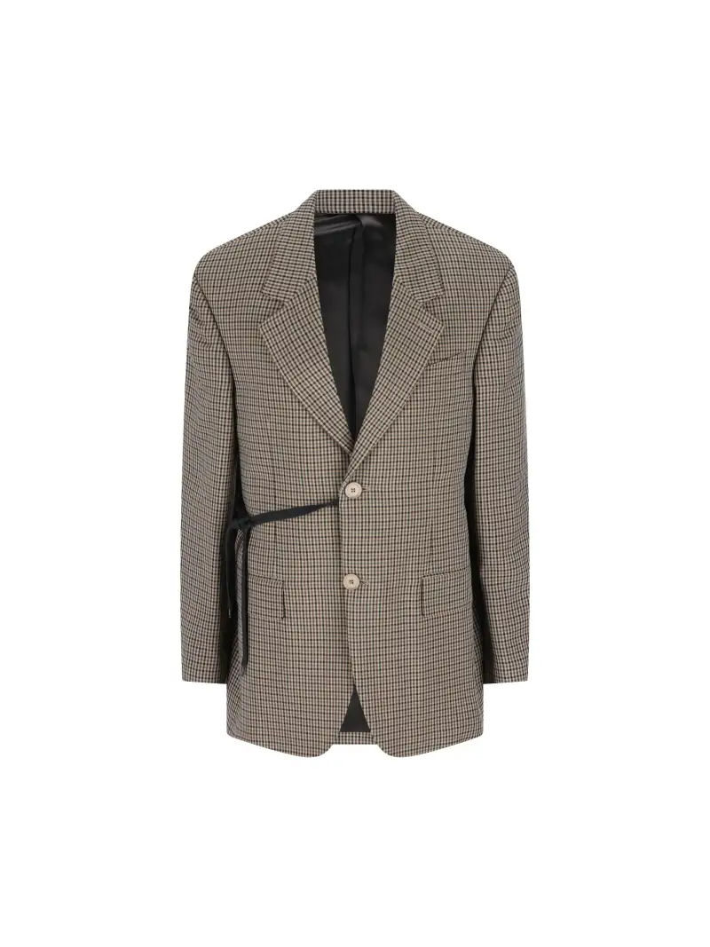 Giacca Sartoriale Wrap MARRONE