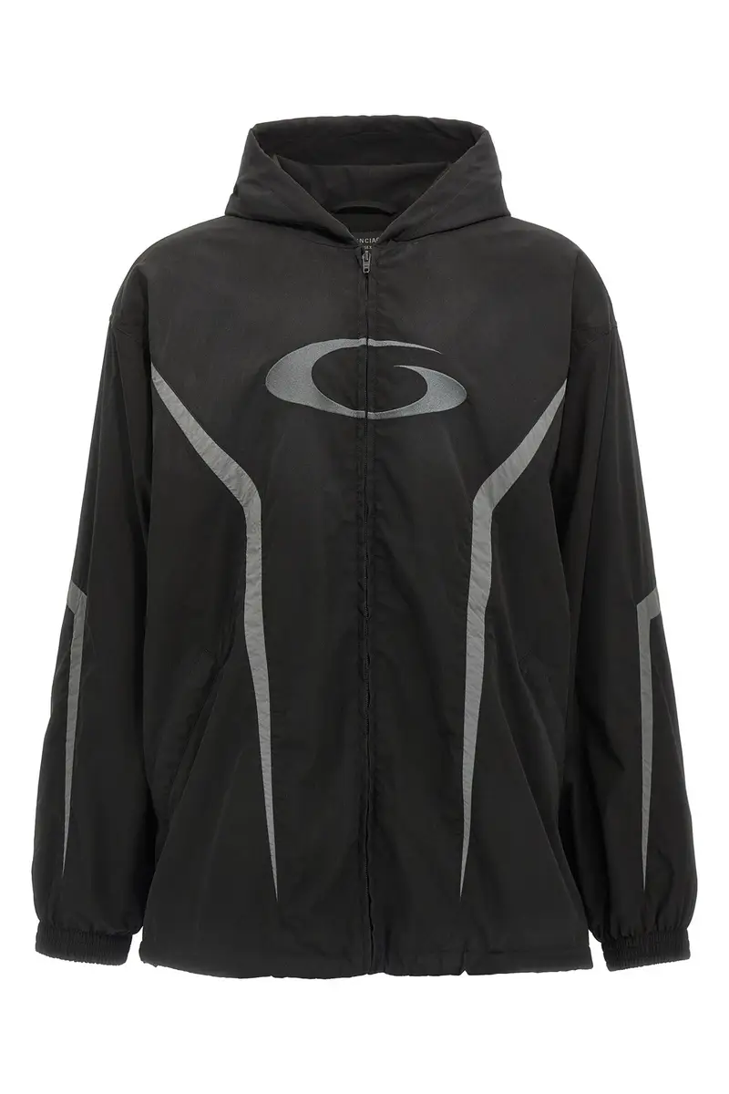 Giacca Tracksuit Loop Sports Icon Ampia Nero