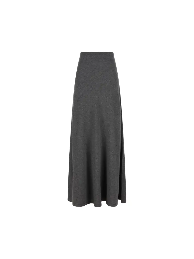 Gonna Lunga In Maglia GRIGIO