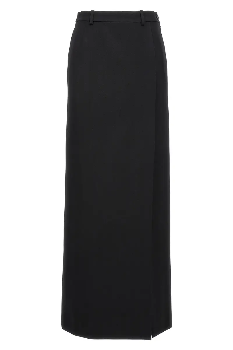 Gonna Lunga Lana Nero