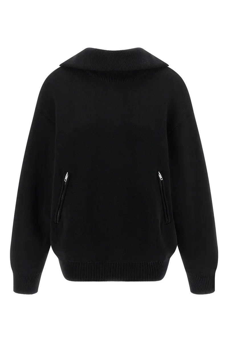 Maglione 'Back-To-Front' Nero