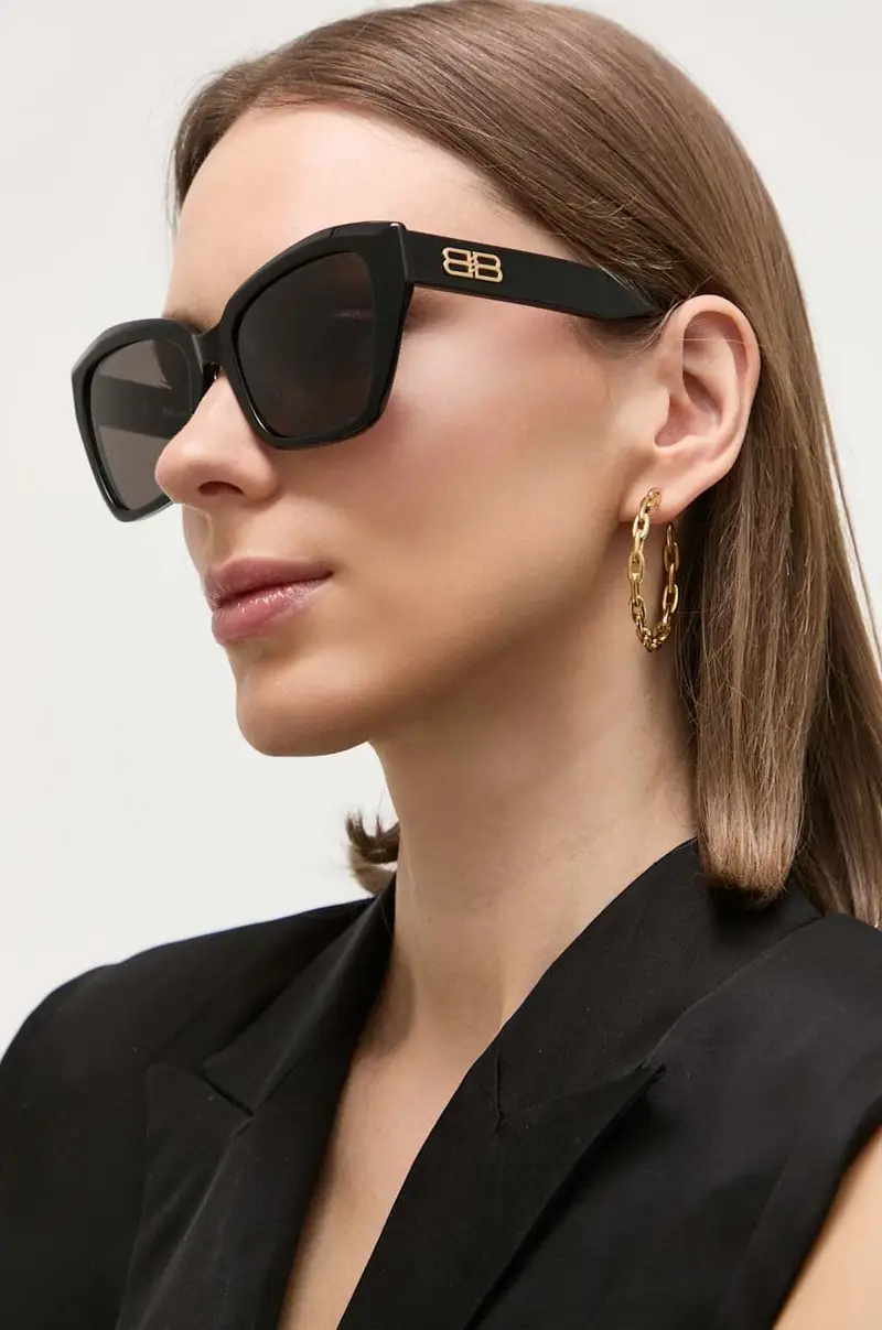 Balenciaga Occhiali da sole Donna Nero 2230559