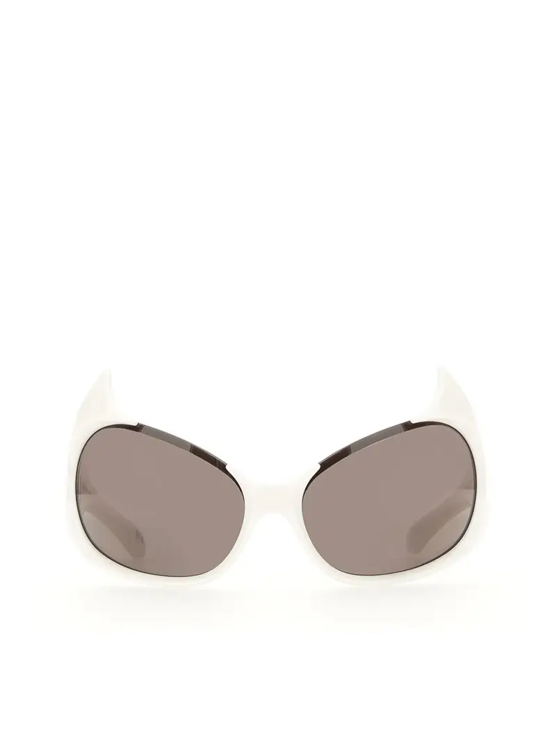 Occhiali da sole Cat di Gotham Bianco