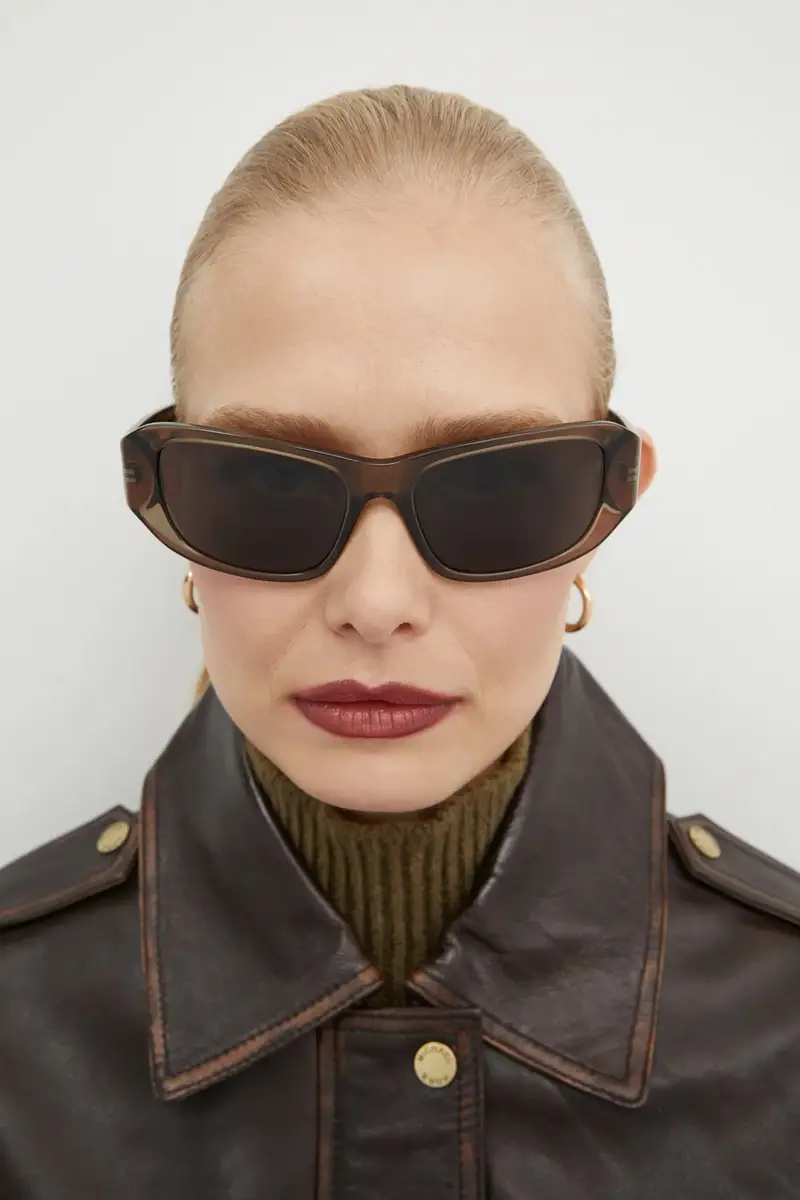 occhiali da sole colore marrone BB0365S miniatura 2