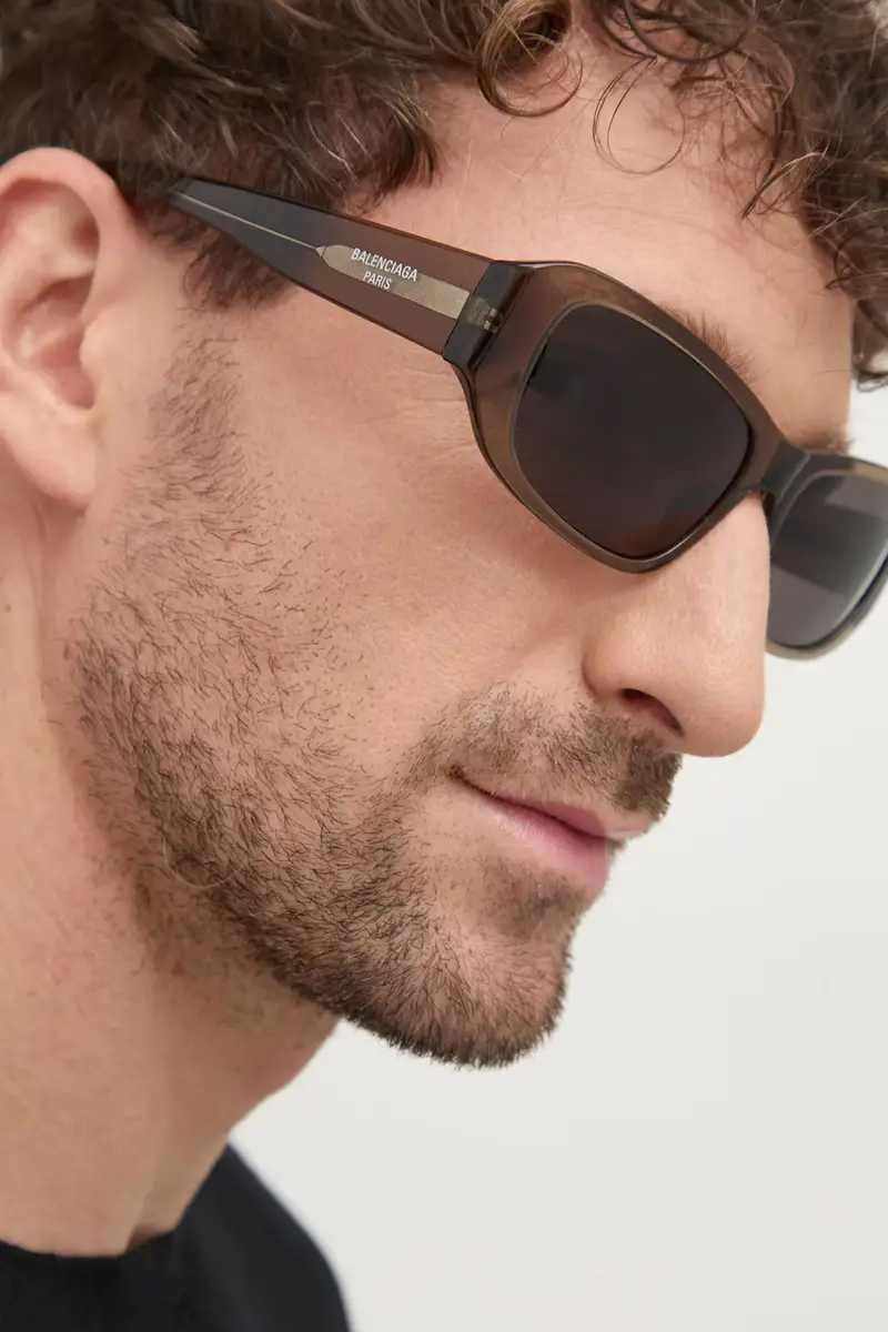 occhiali da sole colore marrone BB0365S miniatura 5