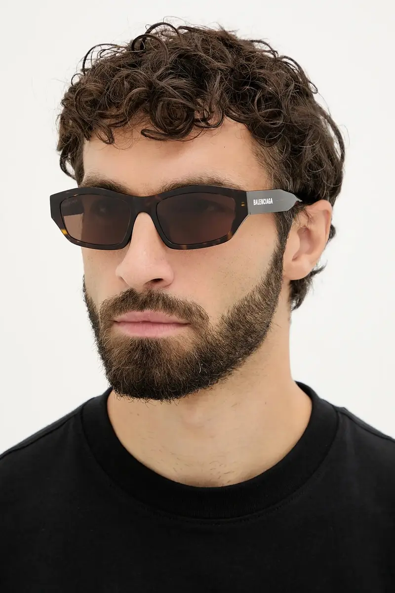 occhiali da sole colore marrone BB0448SK miniatura 2