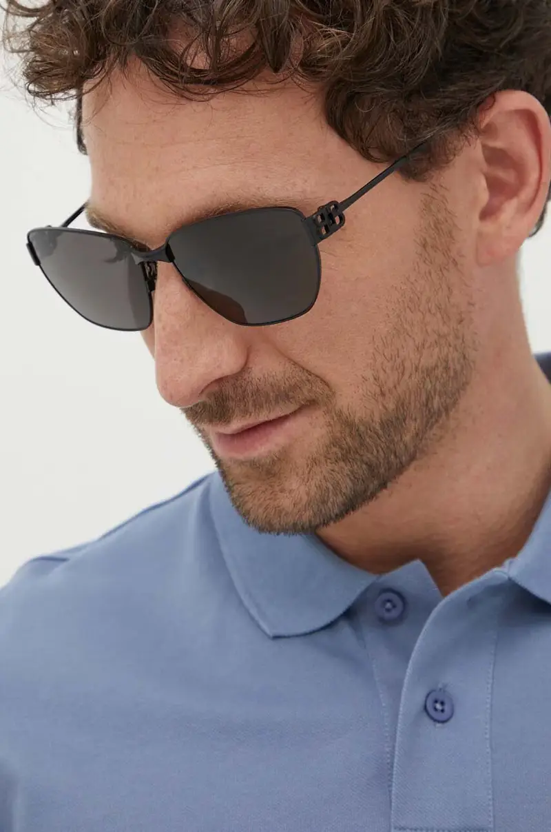 occhiali da sole colore nero BB0337SK miniatura 2