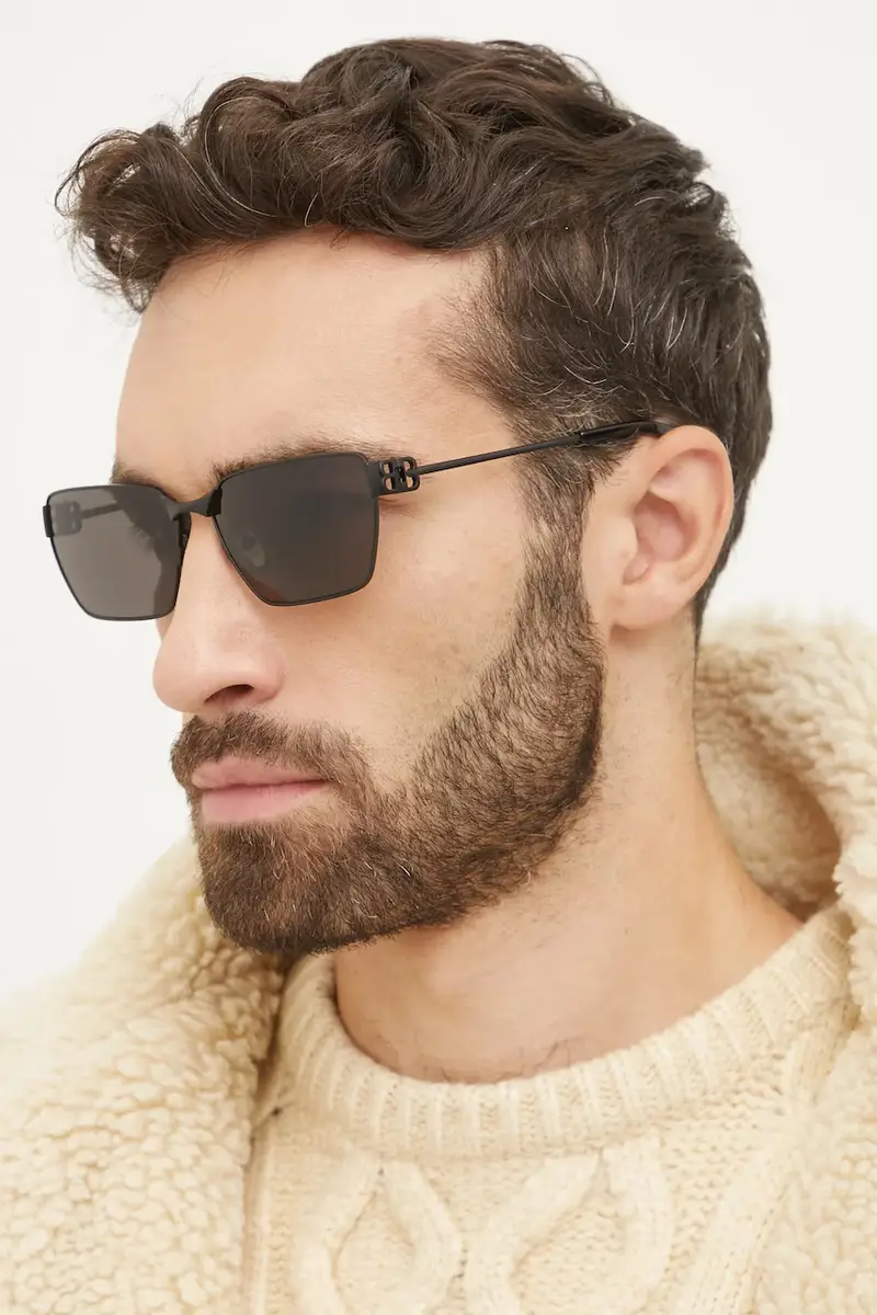 occhiali da sole colore nero BB0374SK miniatura 2