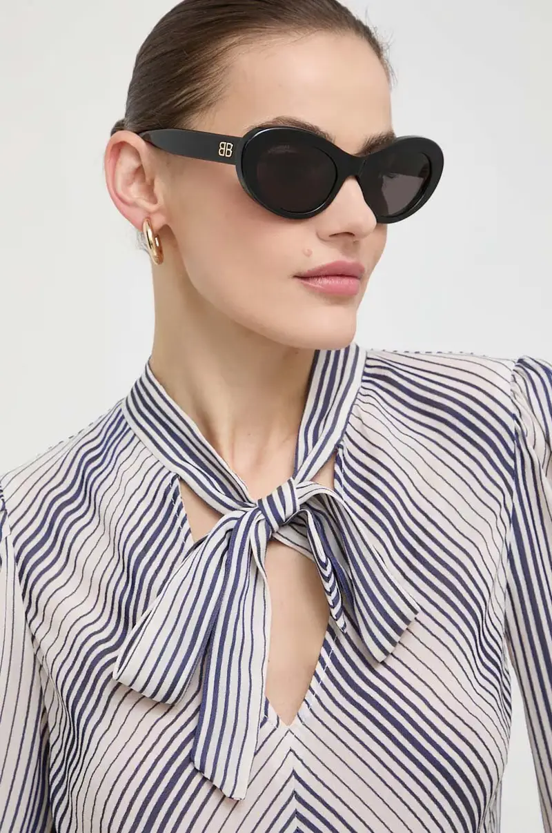 Balenciaga Occhiali da sole Donna Nero 3262081