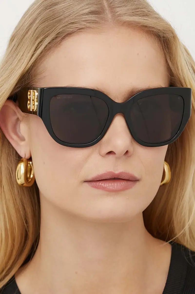 Balenciaga Occhiali da sole Donna Nero 3262114 miniatura 5