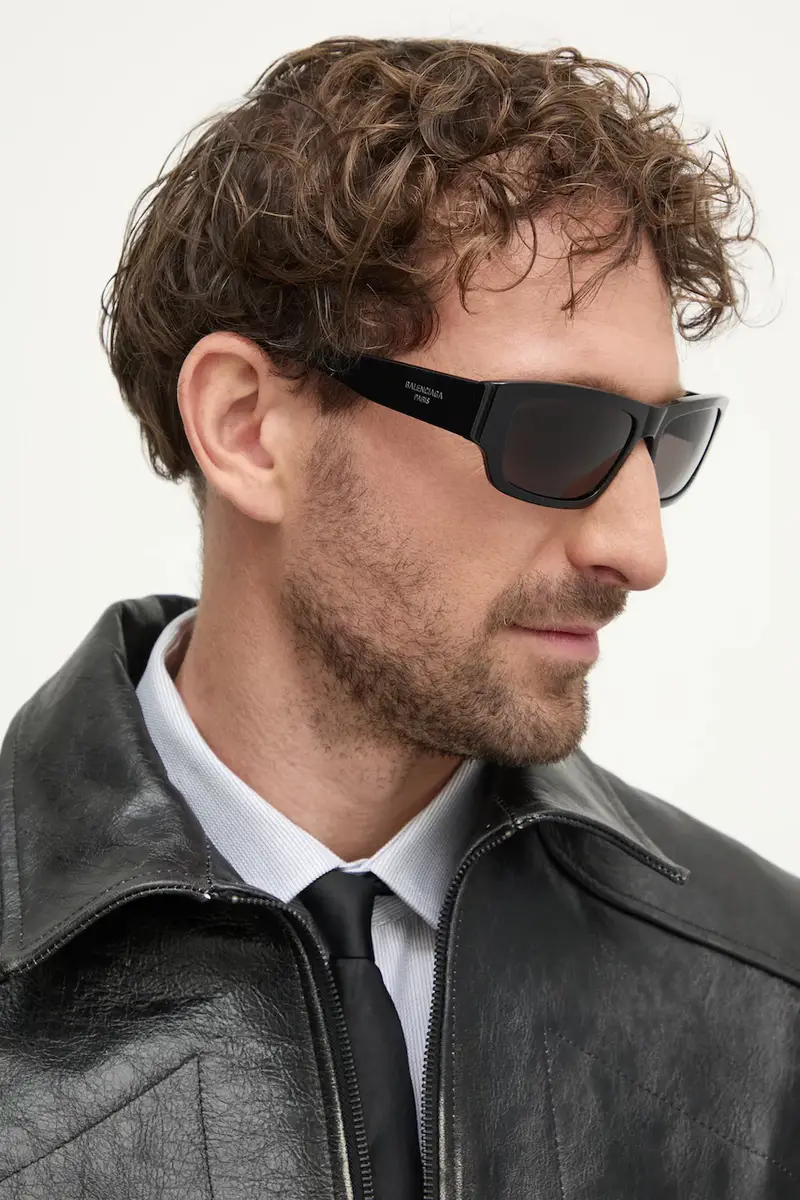 Balenciaga Occhiali da sole Uomo Nero 3157636