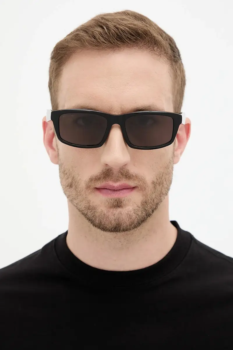 Balenciaga Occhiali da sole Uomo Nero 3776921 miniatura 5