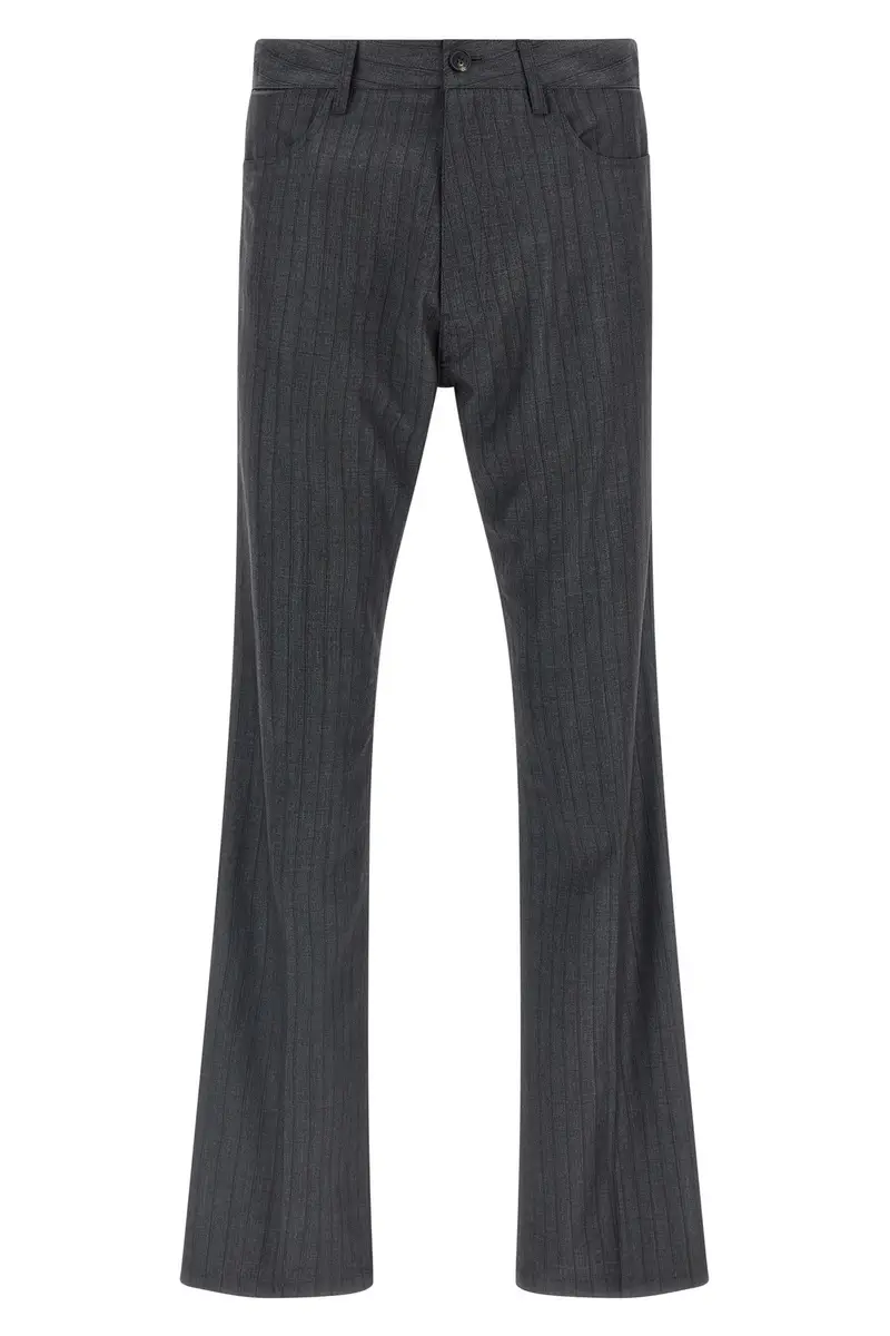 Pantalone Gessato Grigio