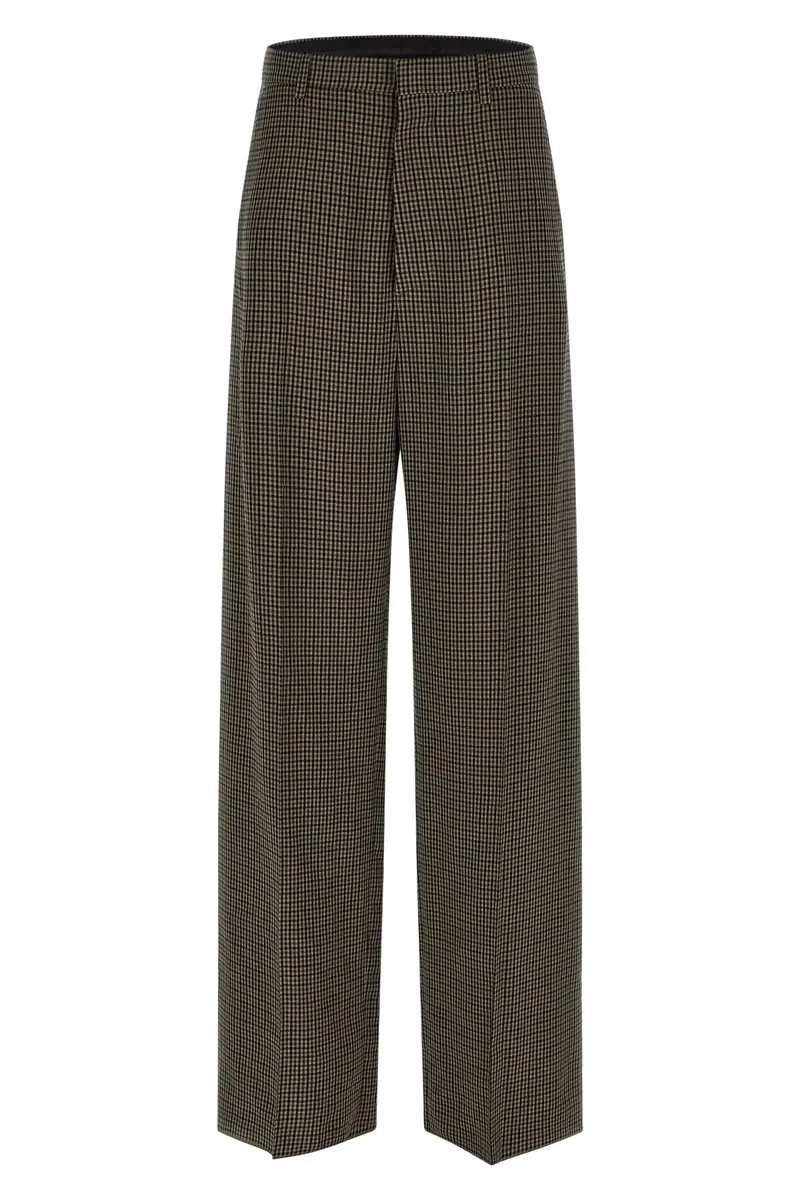 Pantalone Large Tailored Marrone