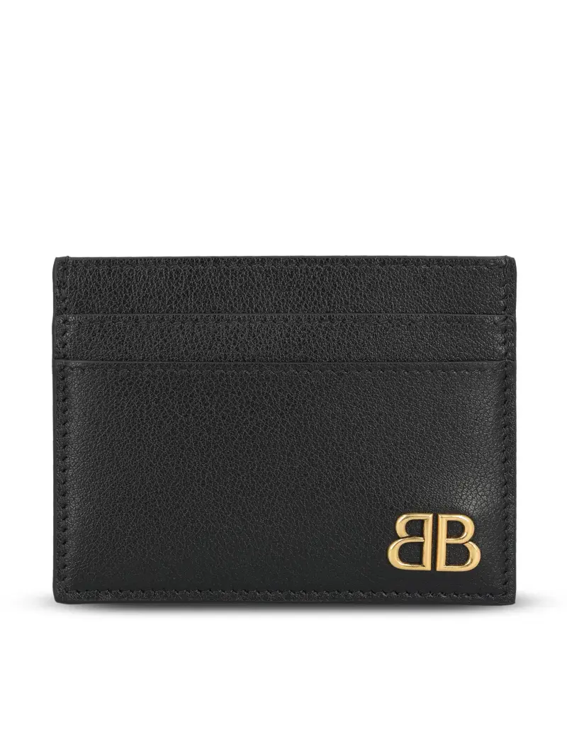 Portacarte BB In Pelle NERO