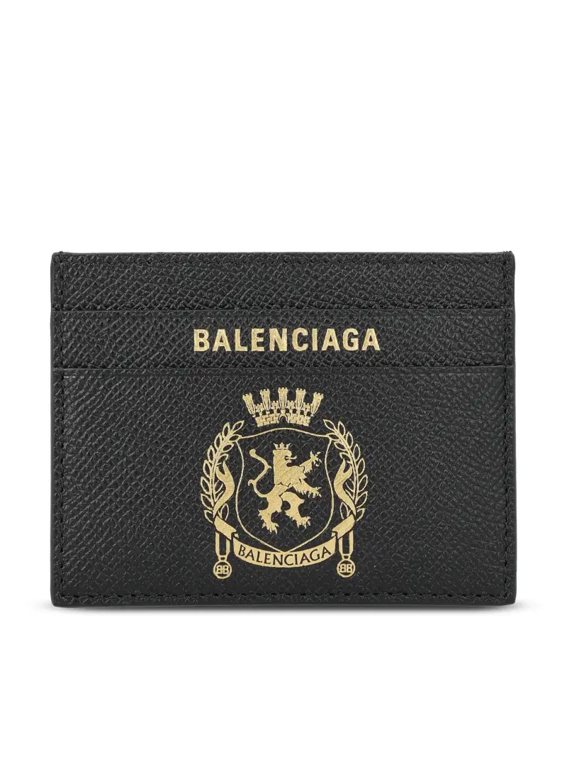 Portacarte In Pelle NERO