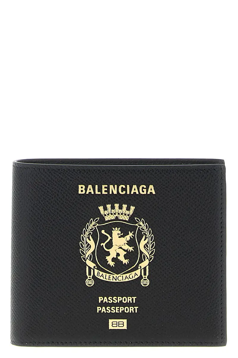 Portafoglio 'Passport' Nero