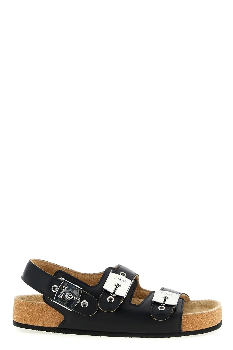 Sandalo Balenciaga X Scholl Nero