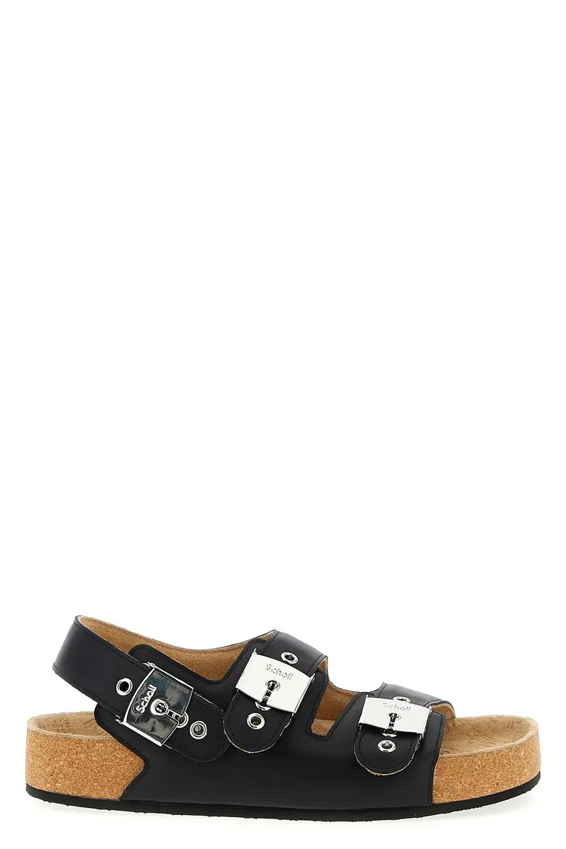 Sandalo Balenciaga X Scholl Nero