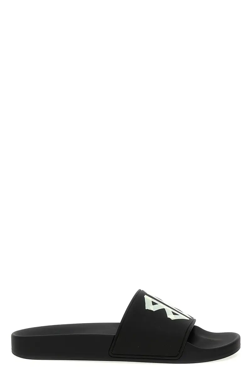 Sandalo Pool Slide Nero