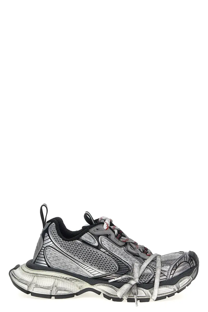 Balenciaga Sneakers grigio in mesh e poliuretano