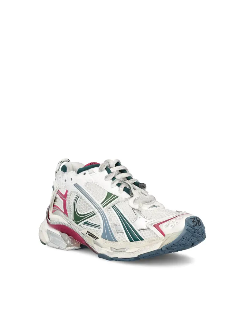 Sneakers Runner In Mesh MULTICOLOR miniatura 2