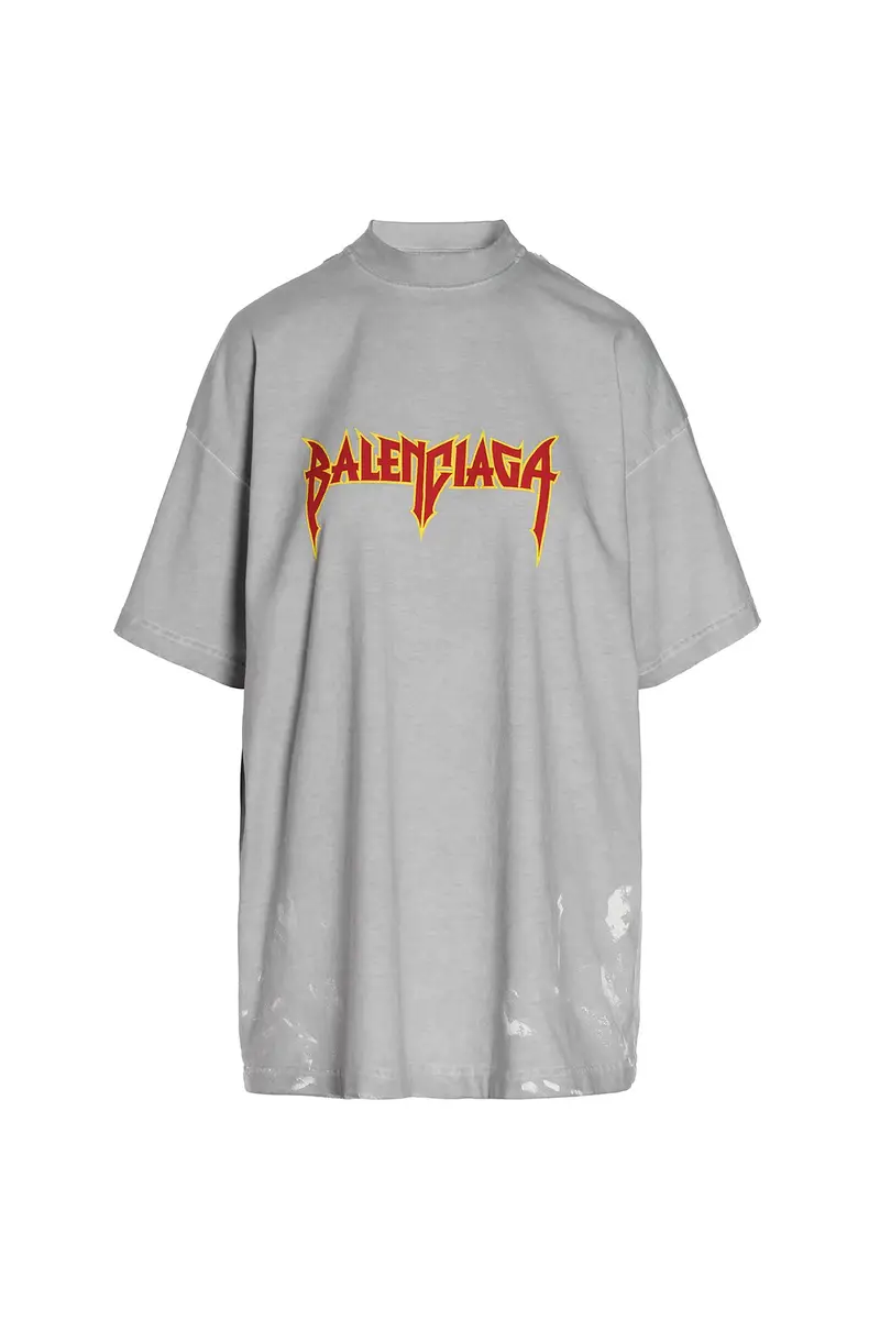 Balenciaga T-shirt Grigio 4331834