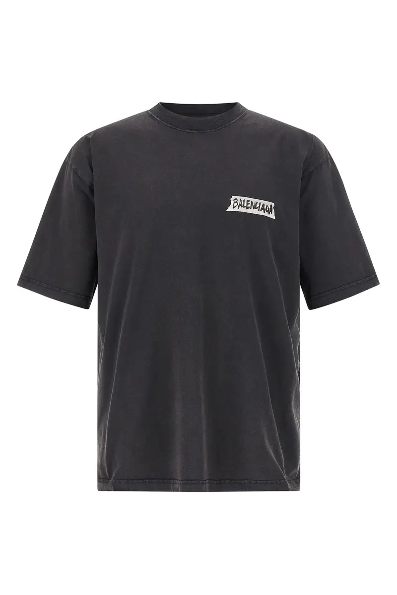 Balenciaga T-shirt Nero 4074023
