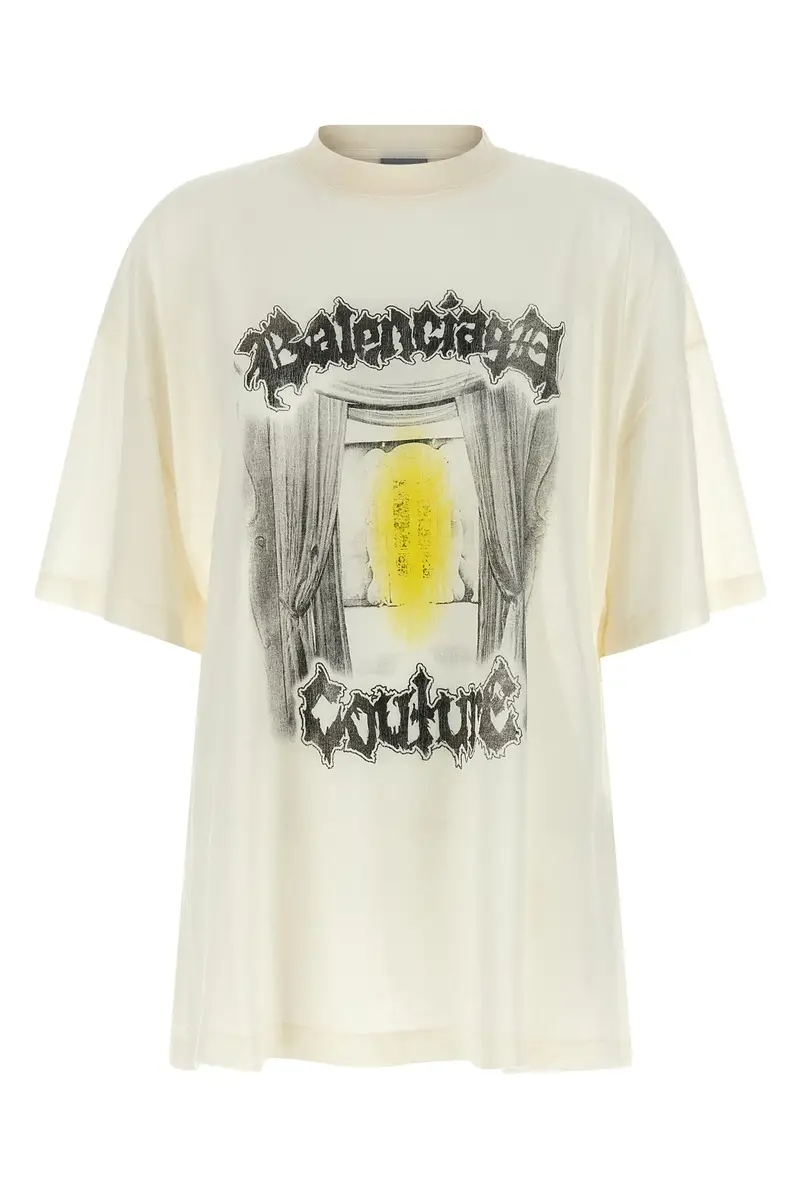 T-Shirt Shaped Salon De Couture Bianco