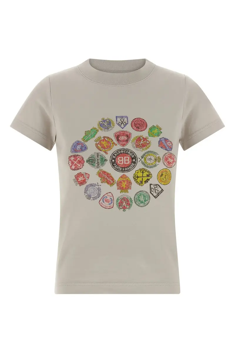 Balenciaga T-shirt Grigio 2763802