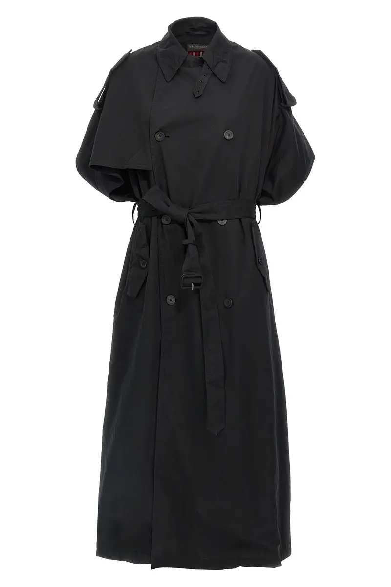 Balenciaga Trench Nero 2547525